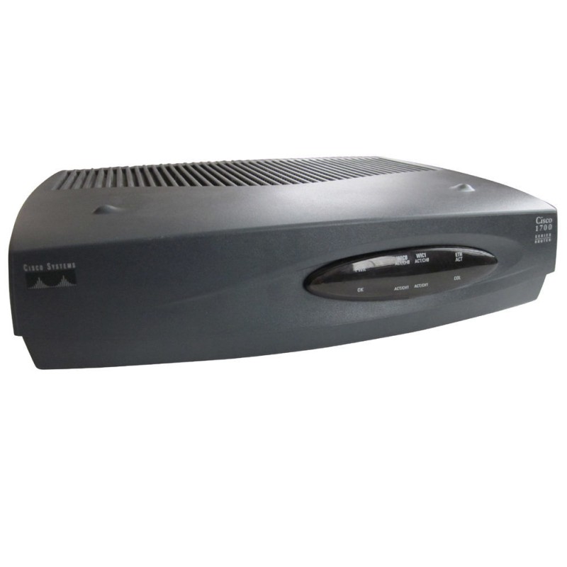 Cisco 1711 Modular Access Router with WIC 4ESW and WIC 1AM
