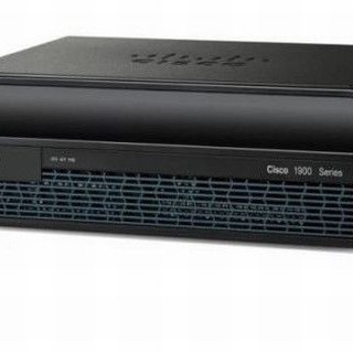 1900 Series Router with 2x Gigabit Ethernet, 2x EHWIC Slots, 256MB Compact Flash