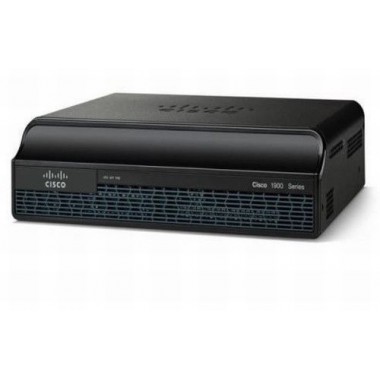 1900 Series Router with 2x Gigabit Ethernet, 2x EHWIC Slots, 256MB Compact Flash