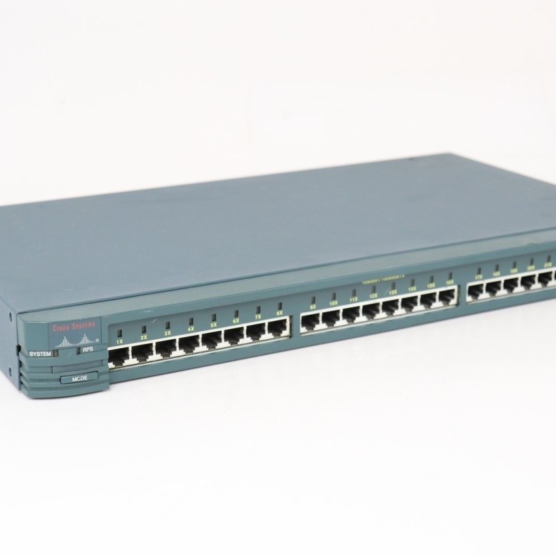 Cisco 2924 10/100 Autosensing 24-Port Ethernet Network Switch