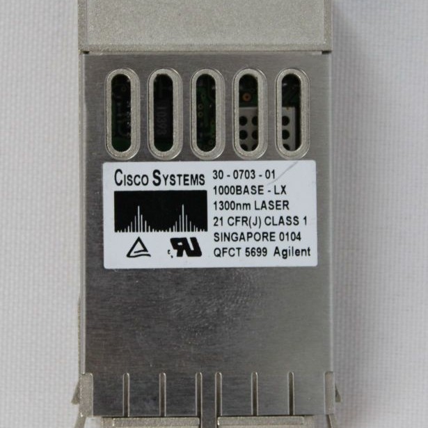 Cisco 30-0703-01 1000Base-LX 1300nm Fiber Optic Laser GBIC Gigabit Transceiver Module