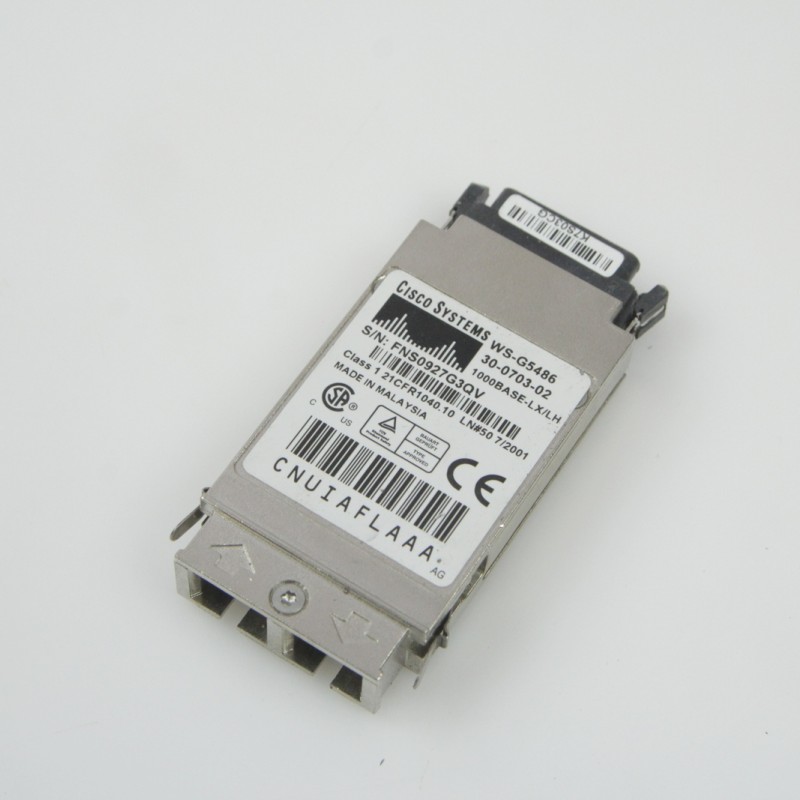 Cisco 30-0703-02 1000Base-LX/LH GBIC Transceiver Module for MMF and SMF 1300nm