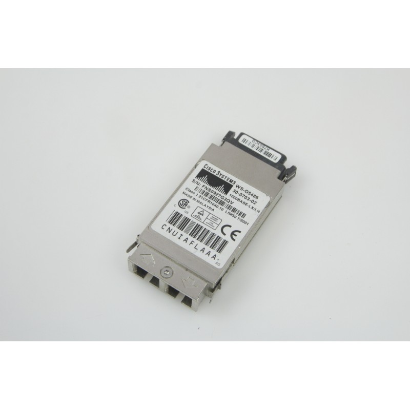 Cisco 30-0703-02 1000Base-LX/LH GBIC Transceiver Module for MMF and SMF 1300nm