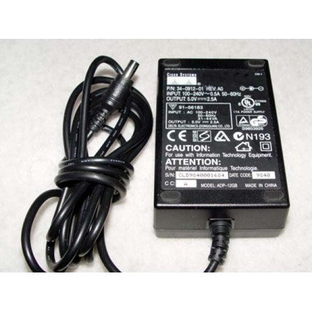 Cisco 34-0912-01 5V AC Adapter