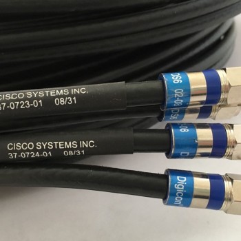 Double Black Coax Cables Double Black Coax Cables