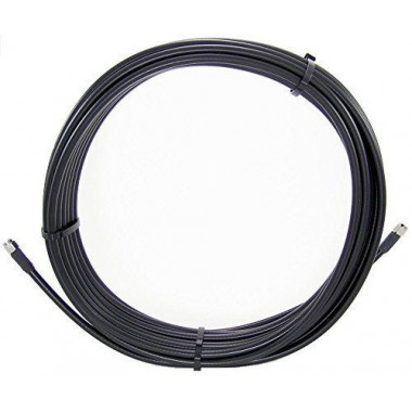 50-Foot/15-Meter Ultra Low Loss LMR400 Extension Antenna Cable with TNC Connector F/3900 Isr