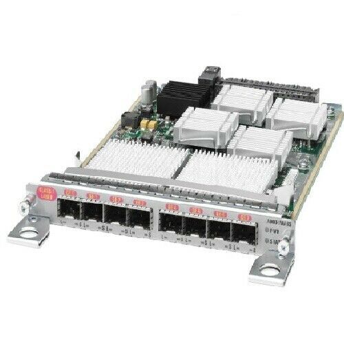 Cisco A900-IMA8S 8-Port SFP Gigabit Ethernet Interface Module for ASR 900 Spare