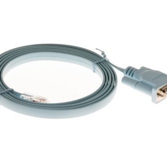 2600 Auxiliary and Console Port Cable with RJ45 Serial Connectors, 5 ft Length