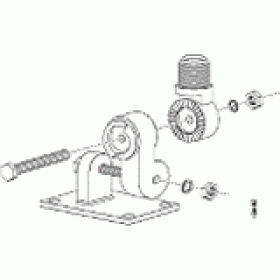 Articulating Mast Mount for 1949 Antenna