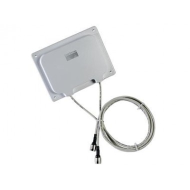 2.4 GHz 6.5 dBi Diversity Patch Antenna with RP-TNC Connectors