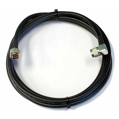 Aironet 5-Foot Low-Loss Antenna Extension Cable with Type-N Connectors (Right Angle Bend)