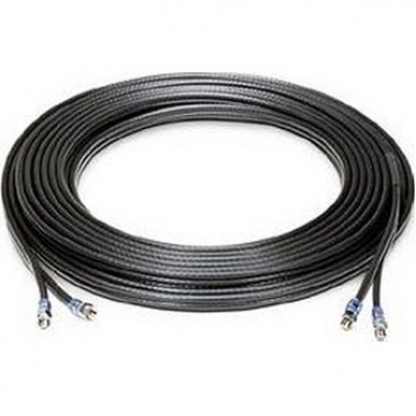 100 Ft Dual RG-6 Cable Assembly with F-Type Connectors Network