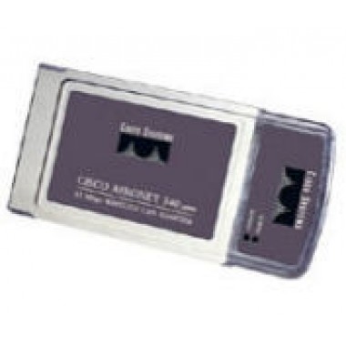 340 Series 11Mbps DSSS PC Card Adapter with 128-bit WEP