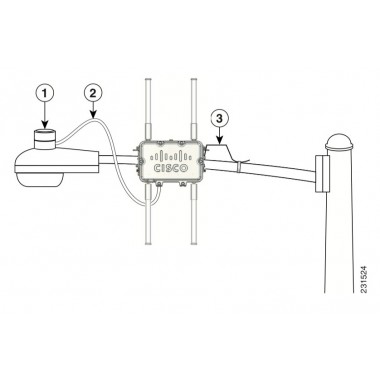 Streetlight Power Tap Adapter Cable Standard Cord