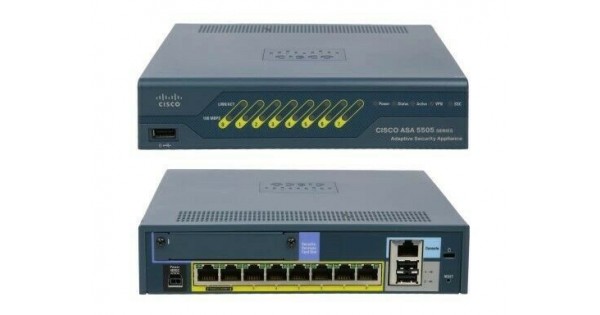 Cisco ASA5505-BUN-K9 ASA 5505 8-Port SSL 3DES/AES with