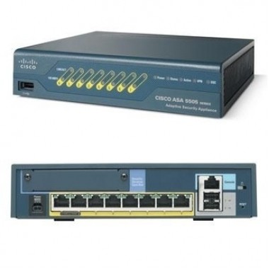 ASA 5505 Adaptive Security Appliance with SW, Unlimited Firewall