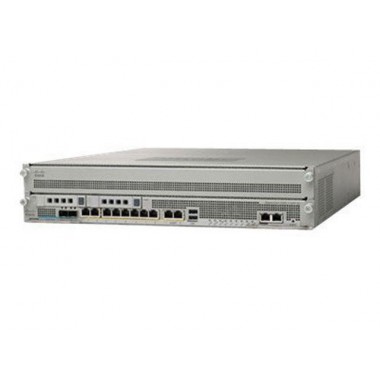 ASA 5585-x Chassis SSP20 8GE 2 Management 1 AC 3DE Network Security/Firewall Appliance