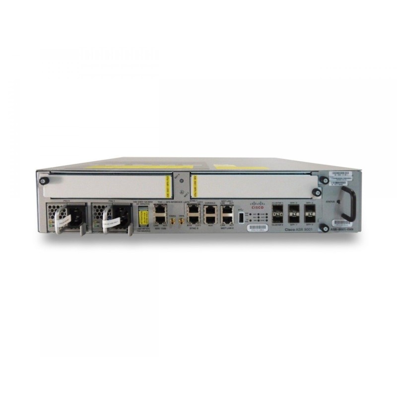 Cisco ASR-9001-S ASR 9000 Aggregated Service Router with 2 AC Power Supplies, No Modules