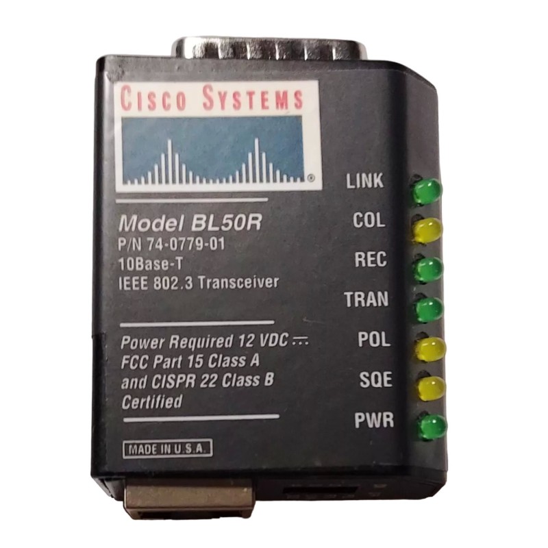 Cisco BL50R 10Base-T to AUI Transceiver Module