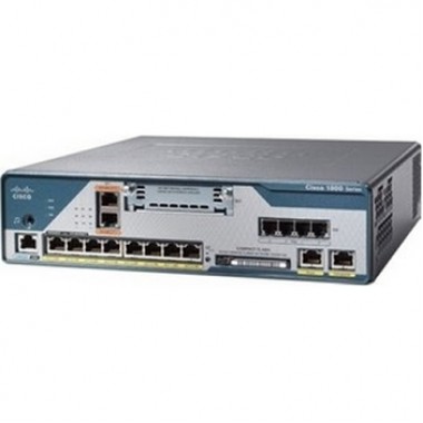 1861 8U CME Cue PH License 4x FXS 4x FXO 8x POE 1x HWIC Slot Router