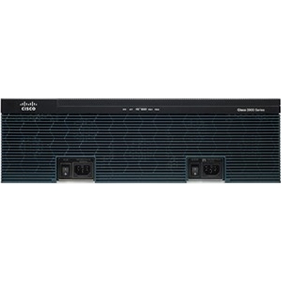 Cisco C3945-VSEC-CUBE/K9 C3945VSEC Bundle PVDM3-64-Uc Sec License FL-Cubee-25 Router