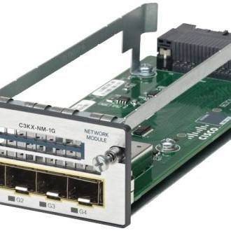 4-Port Gigabit SFP Module for 3750X 3506X Switches