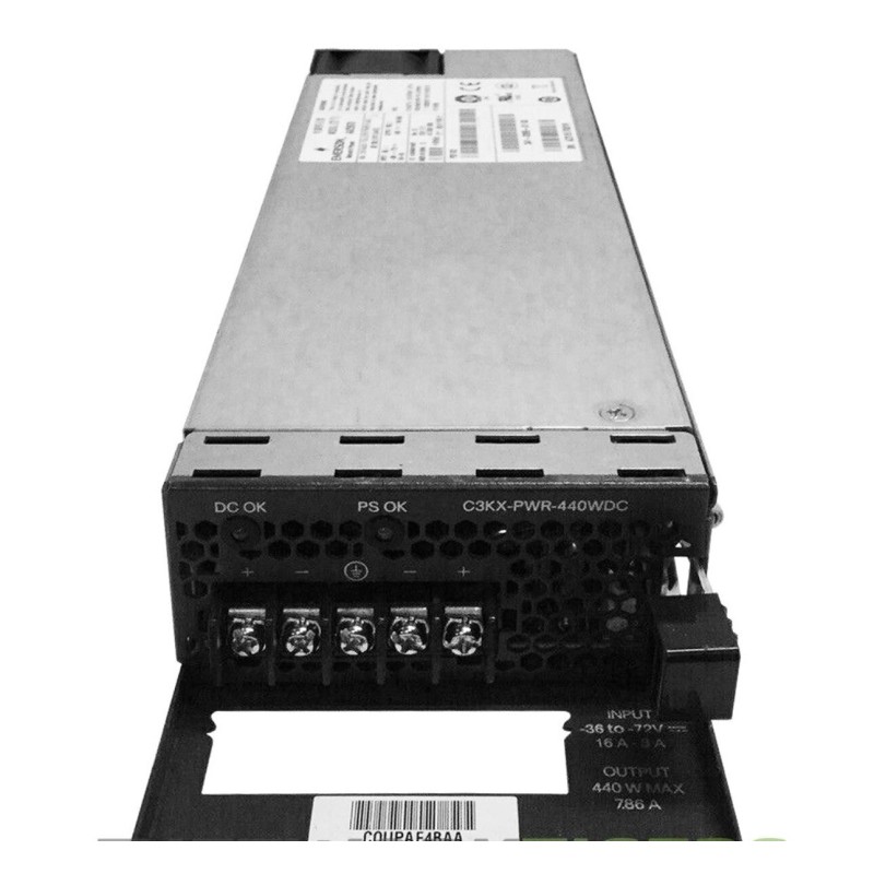 Cisco C3KX-PWR-440WDC Catalyst 3K-X 440W DC Power Supply Module