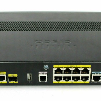 C891F-K9 891F Rack Mountable Gigabit Ethernet Security Router with SFP