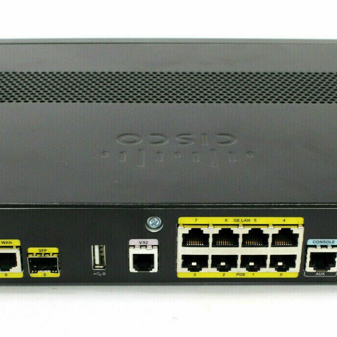 Cisco C891F-K9 C891F-K9 891F Rack Mountable Gigabit Ethernet Security Router with SFP