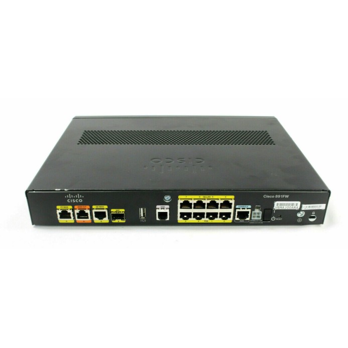 Cisco C891F-K9 C891F-K9 891F Rack Mountable Gigabit Ethernet Security Router with SFP