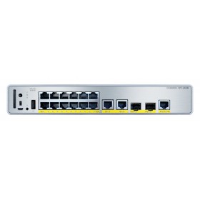C9200CX 12x RJ45, 2x RJ45 + 2x SFP+ Port Network Essentials Switch