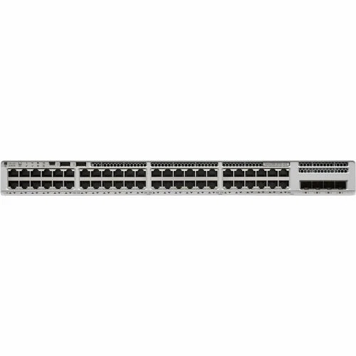 Cisco C9200L-48P-4G Catalyst 9200 C9200L-48P-4G Layer 3 Switch - 48 Ports - Manageable - Gigabit Ethernet - 10/100/1000Base-T, 1000Base-X - 3 Layer Supported - Modular - 4 SFP Slots Cisco C9200L-48P-4G Catalyst 9200 C9200L-48P-4G Layer 3 Switch - 48 Ports - Manageable - Gigabit Ethernet - 10/100/1000Base-T, 1000Base-X - 3 Layer Supported - Modular - 4 SFP Slots