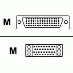 DB60-Male/ 2XV.35M DTE Y Cable