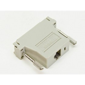 29-0810-01 RJ45/DB25F RS-232 Connector Serial Adapter