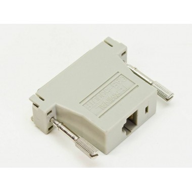 29-0810-01 RJ45/DB25F RS-232 Connector Serial Adapter