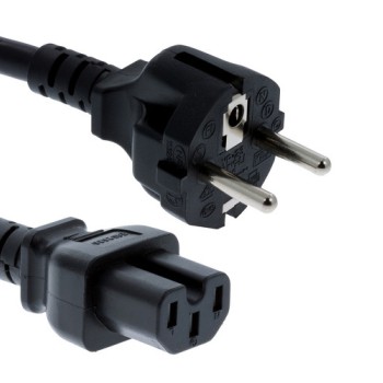 7500 Series Notched AC Power Cord, Europe, 3rd Party Compatible