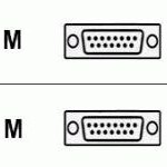 DSX1 to CSU DB-15 THRU Cable DSX1 to CSU DB-15 THRU Cable