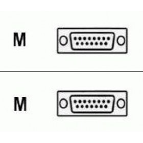DSX1 to CSU DB-15 THRU Cable