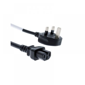 N5000 AC Power Cable, 10A, 250V, United Kingdom, 2.5m, C15