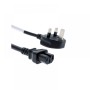 N5000 AC Power Cable, 10A, 250V, United Kingdom, 2.5m, C15