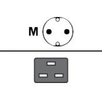 Cisco CAB-AC-2500W-EU Catalyst 6000 Standard Power Cord 250VAC 16A Europe