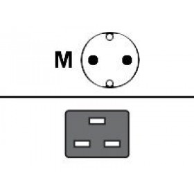 Catalyst 6000 Standard Power Cord 250VAC 16A Europe