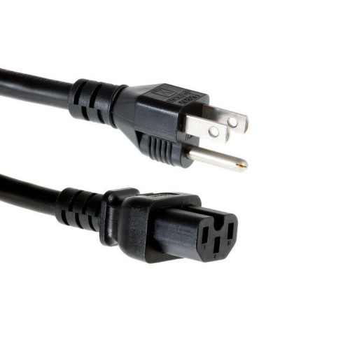 Cisco CAB-C15-AC AC Power Cord North America C15 (Notch) to NEMA-5-15P 2.5M Standard