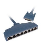 Cisco CAB-DFC-OCTAL-1M 1 Meter 8 PRI DFC Cable Female RJ45