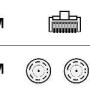 Cisco AS5300 E1 Cable RJ45 to Dual BNC (Unbalanced) Network