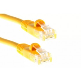 Yellow Cable for Ethernet Straight-Through RJ-45 6FT Network