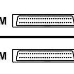HSSI Cable, Male to Male Connectors, 10 Feet