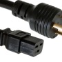 NEMA L6-20 to IEC-C19 6FT US Standard Power Cord