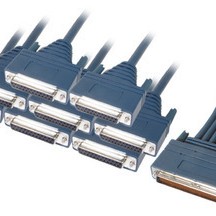 Octal Cable with DCE Female RS232 C Octal Cable with DCE Female RS232 C