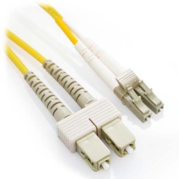 LC-SC Singlemode Duplex Fiber Optic Patch Cable - 1-Meter (Cisco Compatible) LC-SC Singlemode Duplex Fiber Optic Patch Cable - 1-Meter (Cisco Compatible)